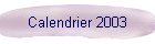 Calendrier 2003